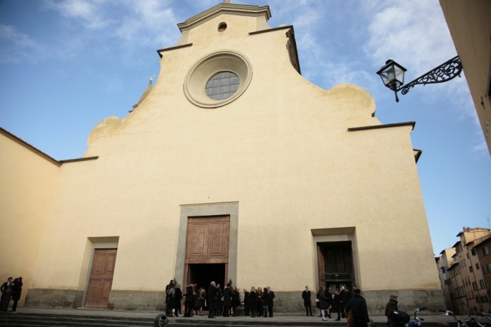 La chiesa di Santo Spirito è una delle location più belle per un matrimonio di inverno a Firenze