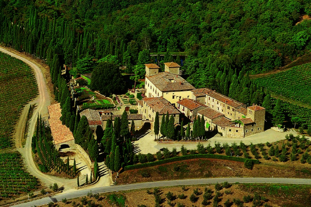 Castello d'Albola,importante azienda vitivinicola toscana del Chianti
