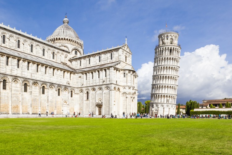 la Torre di Pisa è uno dei 7 simboli della Toscana
