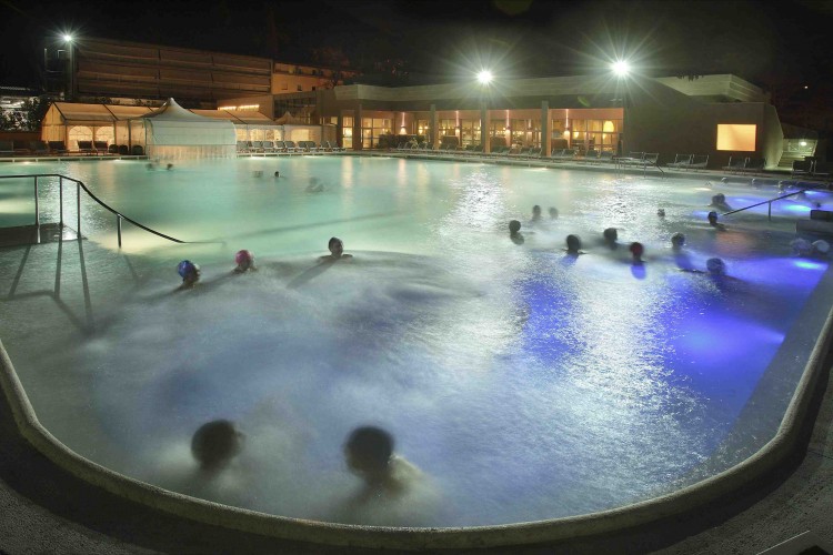 La piscina termale della Grotta Giusti di Monsummano Terme, Lucca
