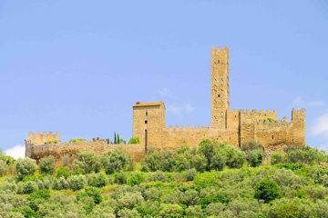 Il Castello di Montecchio Vesponi si trova a Castiglion Fiorentino in provincia di Arezzo