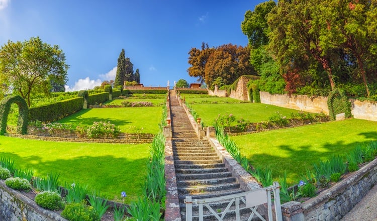 Tour del Giardino di Boboli, tra curiosità e notizie: dall'acquisto del terreno nel 1418 fino all'apertura al pubblico del Granduca Leopoldo.