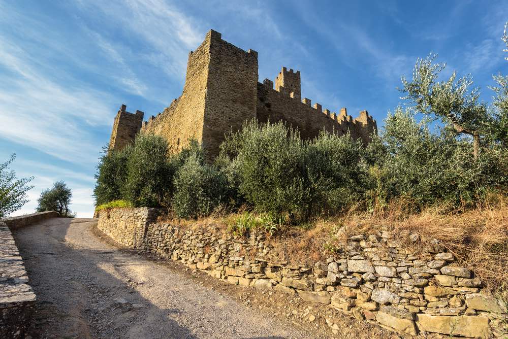 Castello di Montecchio Vesponi a Castiglion fiorentino in Val di Chiana