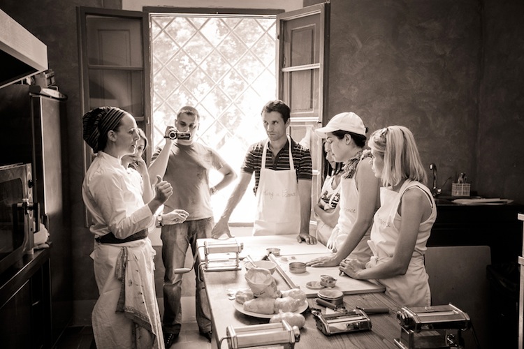 Cooking in Florence, established as an innovative cooking school offering intimate cooking classes in a local setting in the old Florence