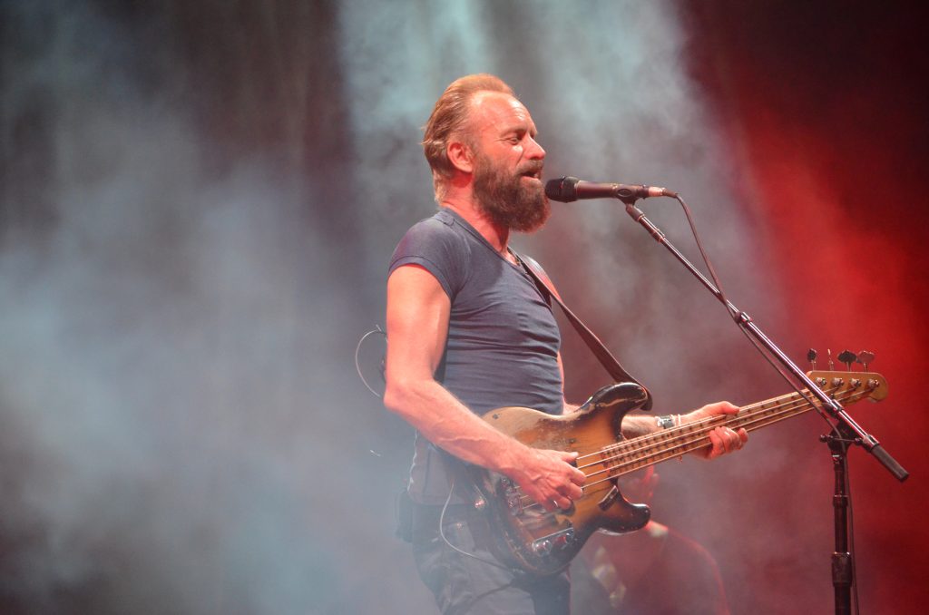 Il concerto di Sting ha chiuso il Pistoia Blues 2015. Live emozionante in una Piazza del Duomo gremita di persone, accorse da tutta la Toscana per vederlo