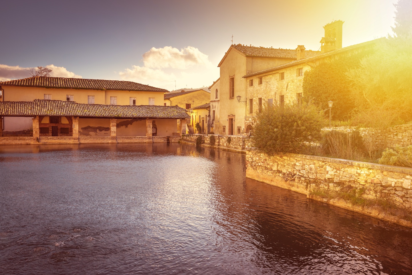 Bagno Vignoni è uno dei borghi più romantici della Toscana