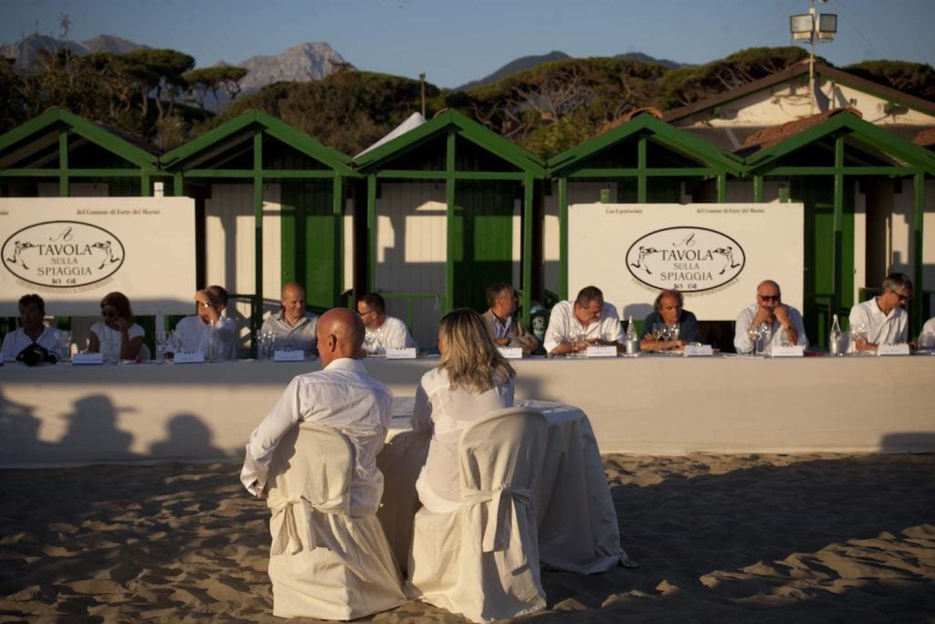 A tavola sulla spiaggia - XXIV edizione - Forte dei Marmi al Bagno Piero