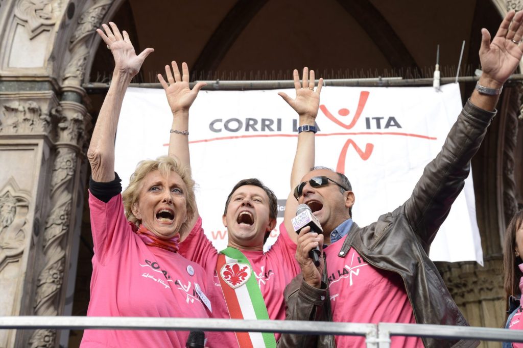 A Firenze il 24 Settembre 2017 si corre la XV edizione di Corri la Vita, la maratona di solidarietà che raccoglie fondi per la lotta al tumore al seno