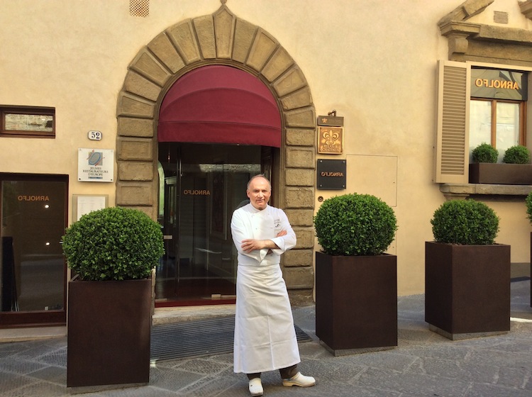Intervista esclusiva a Gaetano Trovato, due stelle Michelin, chef e proprietario del ristorante Arnolfo a Colle Val d'Elsa nel Chianti Senese