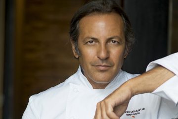 Filippo La Mantia, cuoco della trasmissione "The Chef" in onda su la5, cucinerà un menù speciale al ristorante Simbiosi di Firenze il 5/3/2017