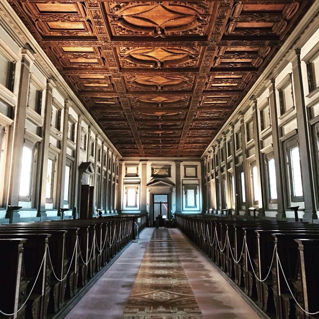 La Biblioteca Medicea Laurenziana è una delle biblioteche più importanti del mondo, dove si trova la raccolta privata dei libri dei Medici