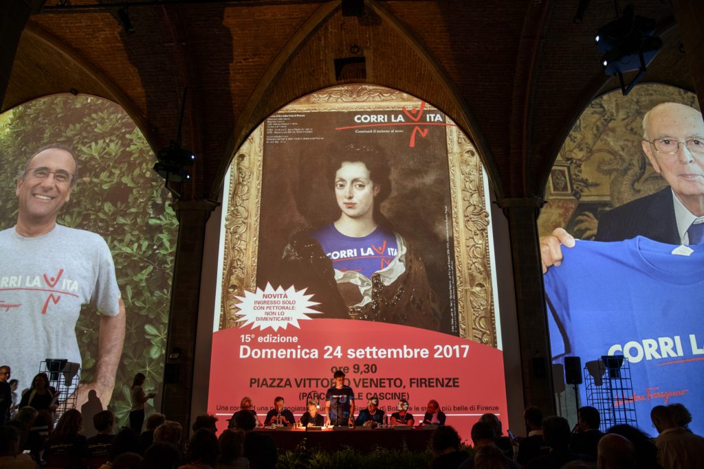 A Firenze il 24 Settembre 2017 si corre la XV edizione di Corri la Vita, la maratona di solidarietà che raccoglie fondi per la lotta al tumore al seno