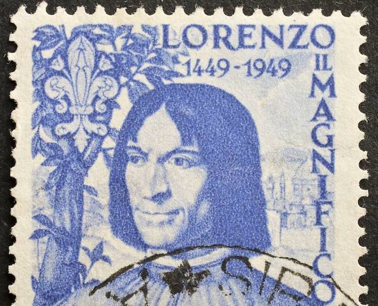 Lorenzo il Magnifico, il simbolo dell'uomo del Rinascimento, nasce a Firenze da Pietro de Medici e Lucrezia Tornabuoni nel 1449