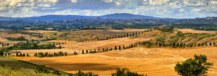 La provincia di Siena è una delle zone più conosciute della Toscana grazie ai 7 territori che la compongono: Val d'Orcia, Val di Merse, Chianti, Val di Chiana, Amiata, Val d'Elsa e Crete Senesi.