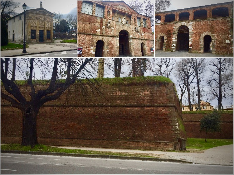 Le mura rinascimentali di Lucca rappresentano uno dei più begli esempi al mondo di cinta muraria.