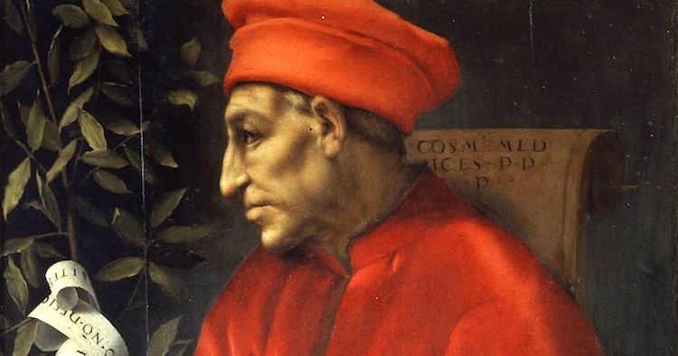 Nel 3° capitolo sulla storia dei Medici, dopo aver raccontato le origini della dinastia e l'apertura del Banco Mediceo da parte di Giovanni di Bicci de' Medici, parliamo di suo figlio Cosimo il Vecchio.