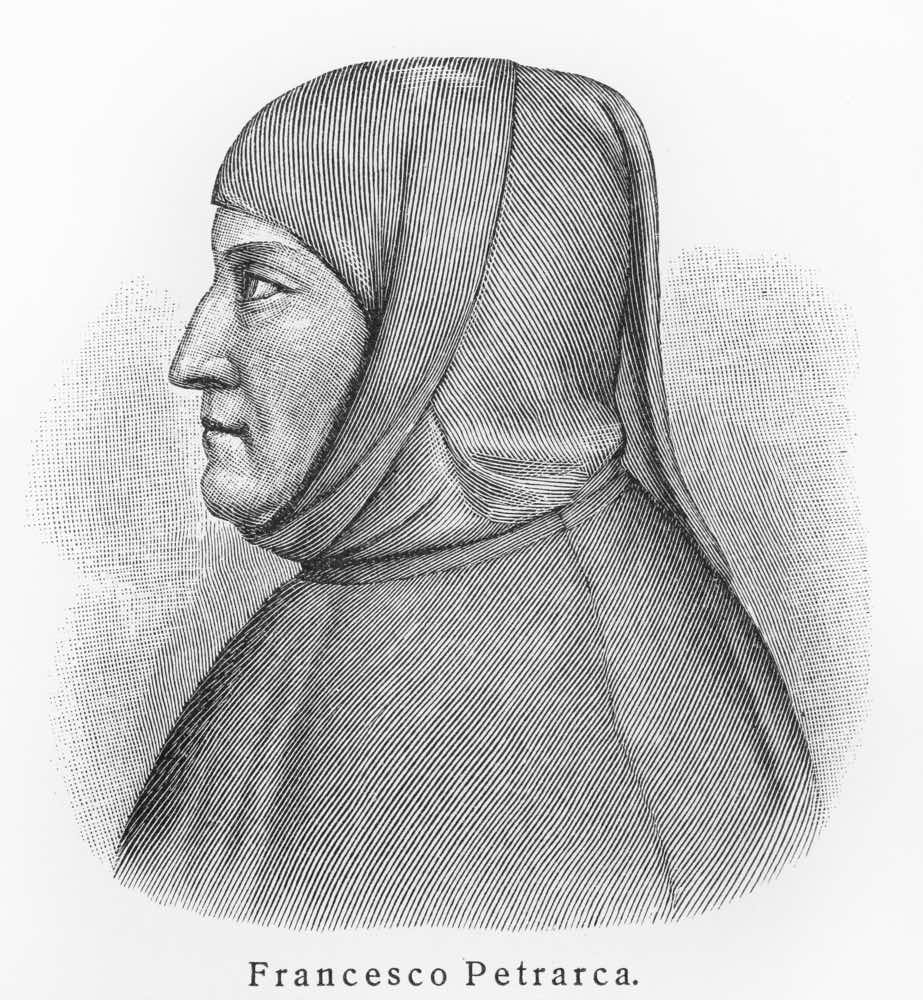 Francesco Petrarca è uno dei più grandi poeti toscani di tutti i tempi