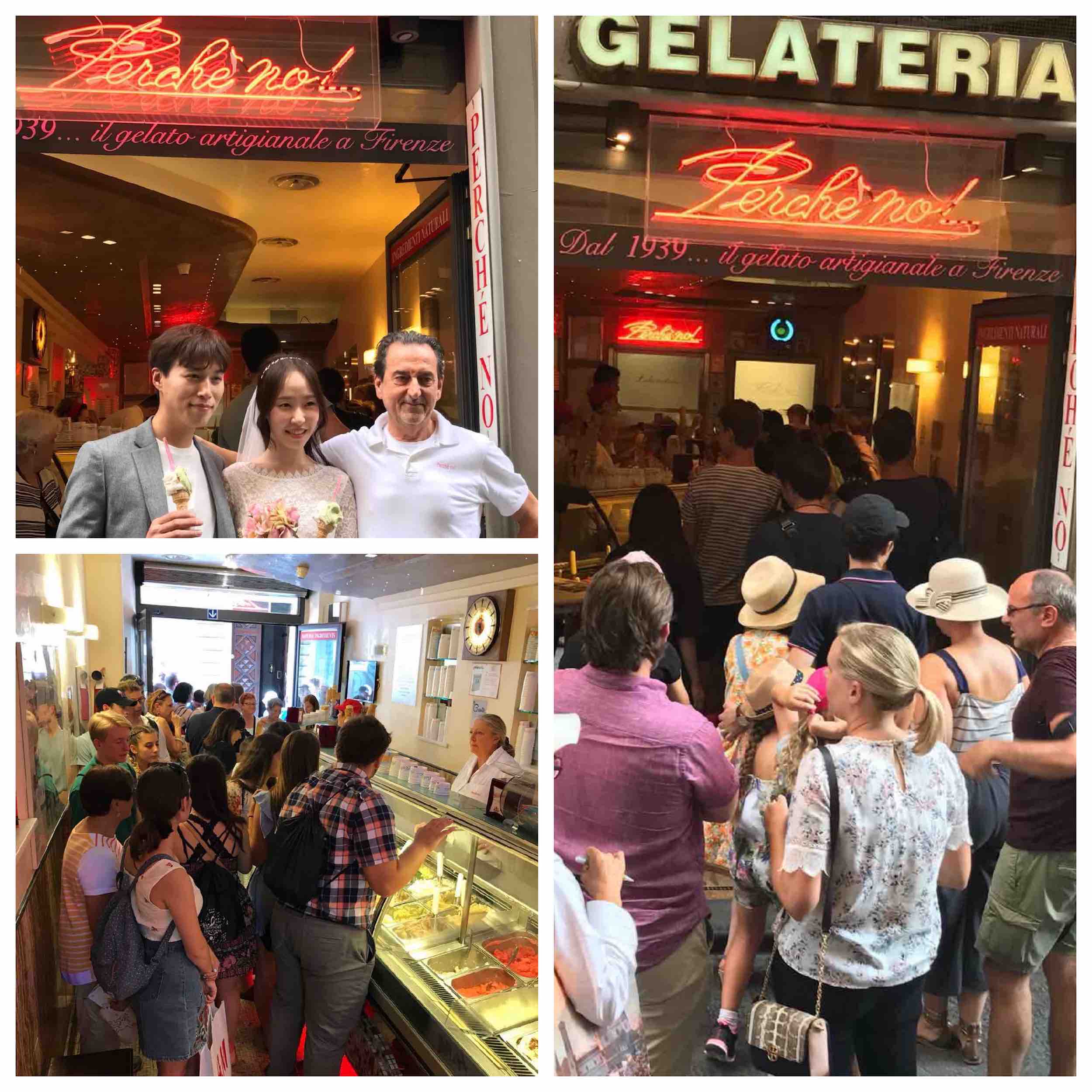 La gelateri Perchè No! di Firenze è uno dei 10 migliori luoghi al mondo dove mangiare il gelato secondo molte riviste internazionali