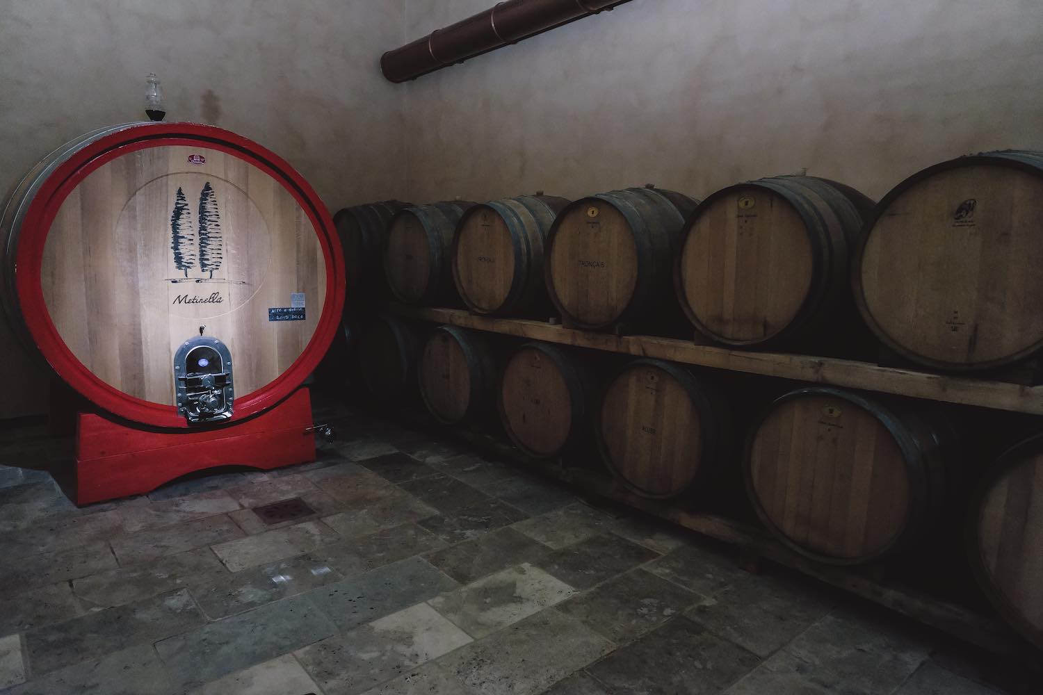 L'azienda vitivinicola Metinella a Montepulciano, offre vini di qualità, tour dell'azienda e degustazione di prodotti a km0 e cucina sana