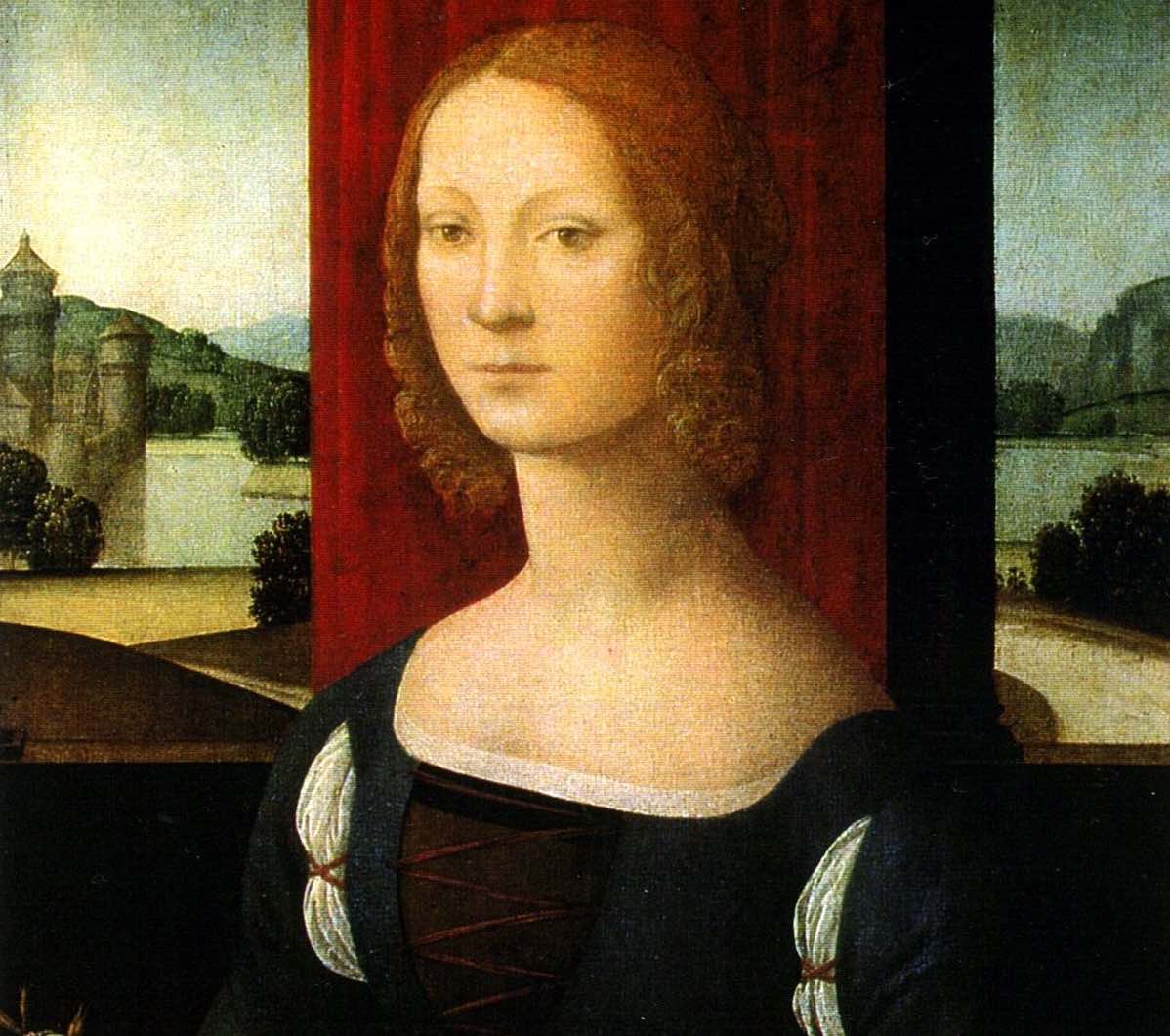Caterina Sforza, Signora di Imola e Forlì, è un'importante figura del Rinascimento. 3 matrimoni e 8 figli tra cui Giovanni de' Medici soprannominato "delle Bande Nere".