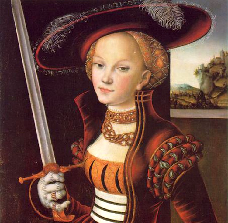 Caterina Sforza, Signora di Imola e Forlì, è un'importante figura del Rinascimento. 3 matrimoni e 8 figli tra cui Giovanni de' Medici soprannominato "delle Bande Nere".
