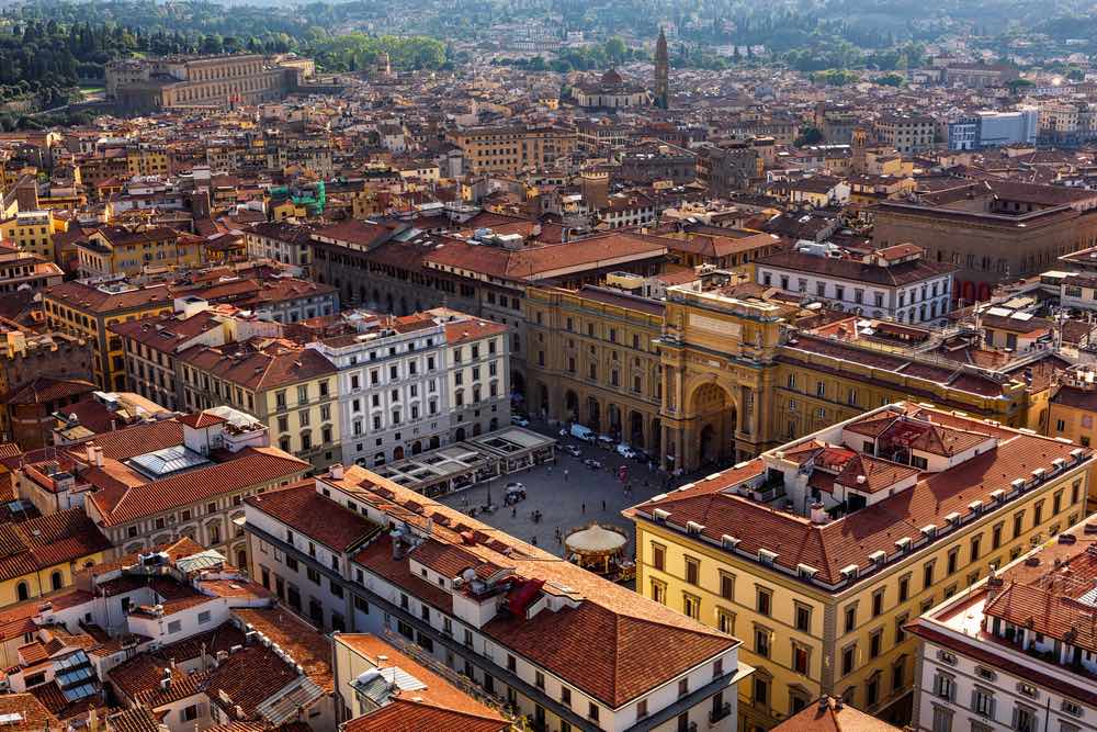 Il piano urbanistico di Giuseppe Poggi del 1865 per Firenze capitale d'Italia modificò completamente l'aspetto e la struttura della città