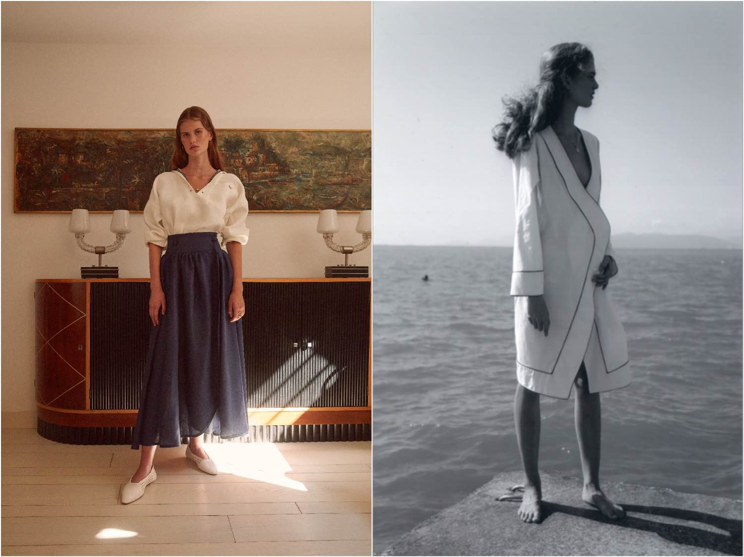 Caftanii, l'atelier di moda a Firenze di Ginevra e Ludovica Fagioli, propone nuovi modi per indossare il caftano, capo chic e contemporaneo