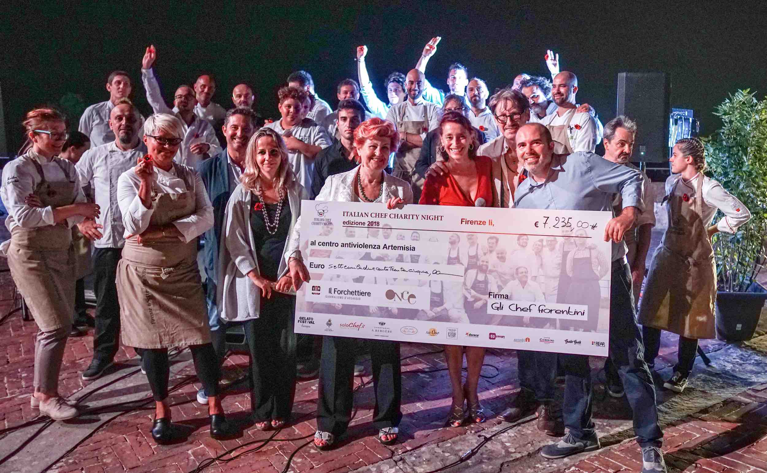 Il 4 luglio a Firenze si è tenuta la Chef Charity Night 2019, in cui sono stati raccolti 5.300 € per il Pronto Soccorso di Careggi