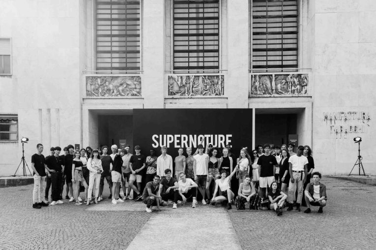Studenti del Polimoda, la più importante scuola di moda in Italia, diretta da Danilo Venturi.