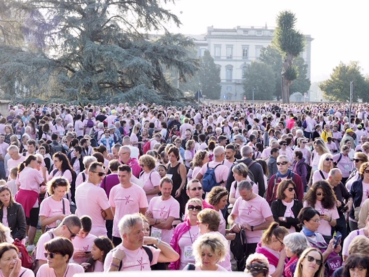 Record di partecipazione per Corri la Vita XVII, l'evento dedicato alla prevenzione e cura del tumore al seno, creato da Bona Frescobaldi