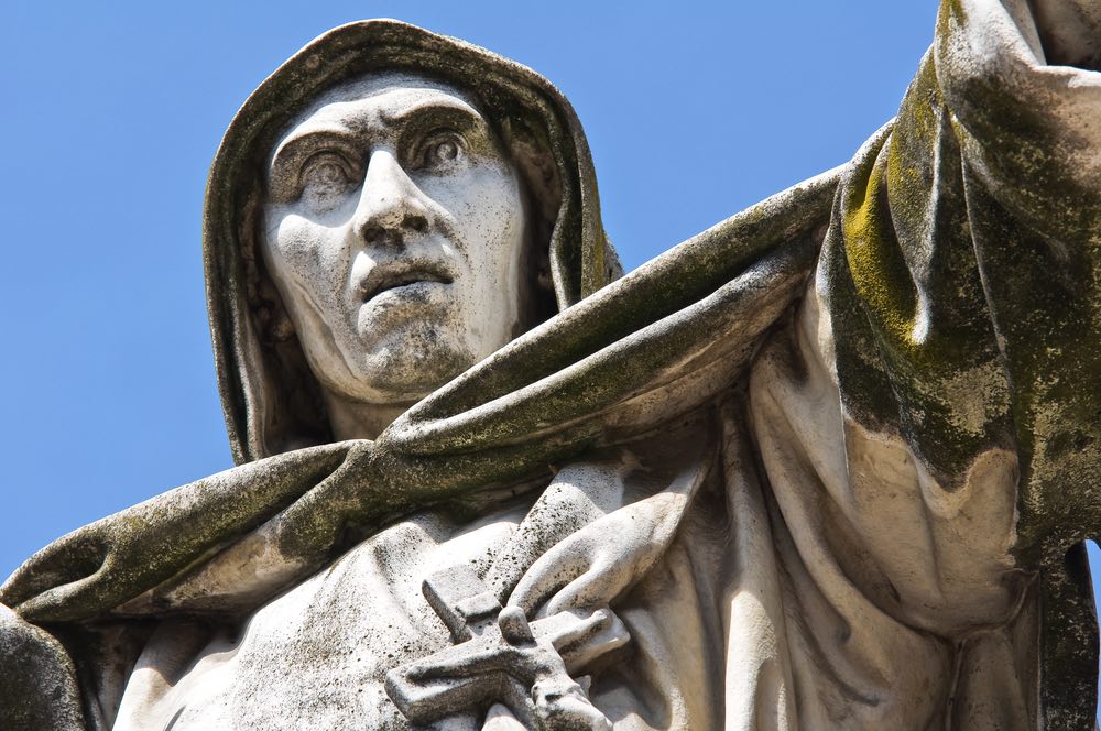 Girolamo Savonarola instaurò a Firenze un governo teocratico