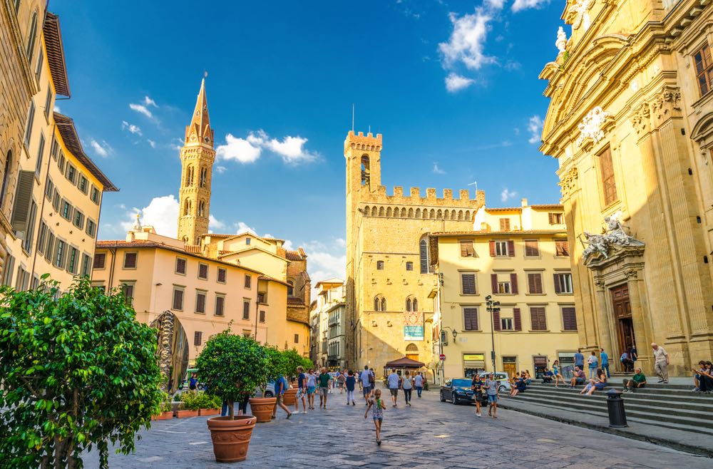 La Badia fiorentina e il Palazzo del Bargello si trovano nel centro storico di Firenze