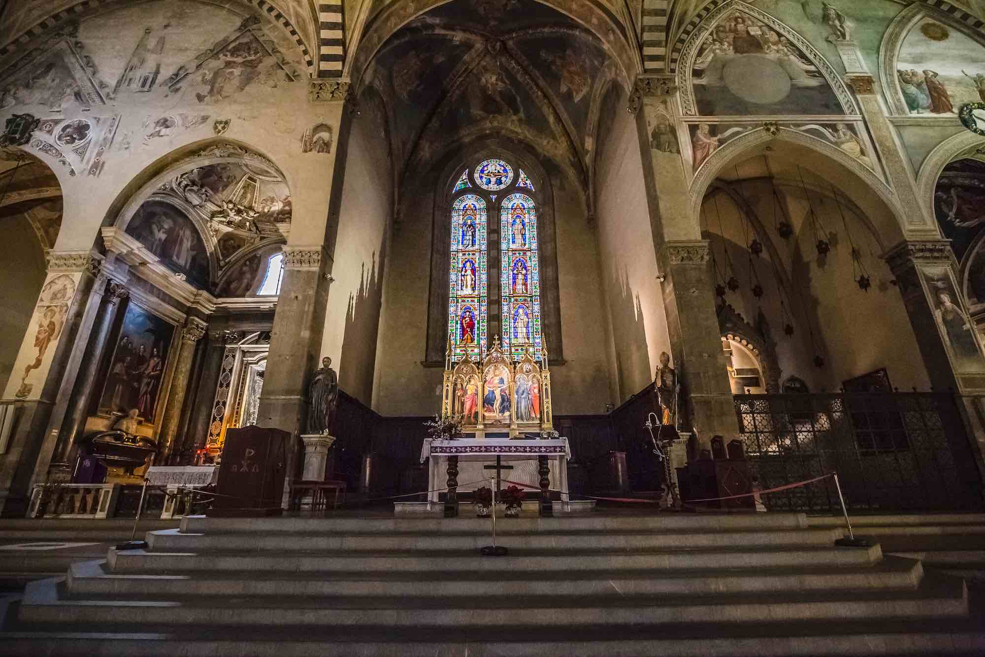 La Chiesa di Santa Trinita è una delle chiese a Firenze poco conosciute ma assolutamente da visitare