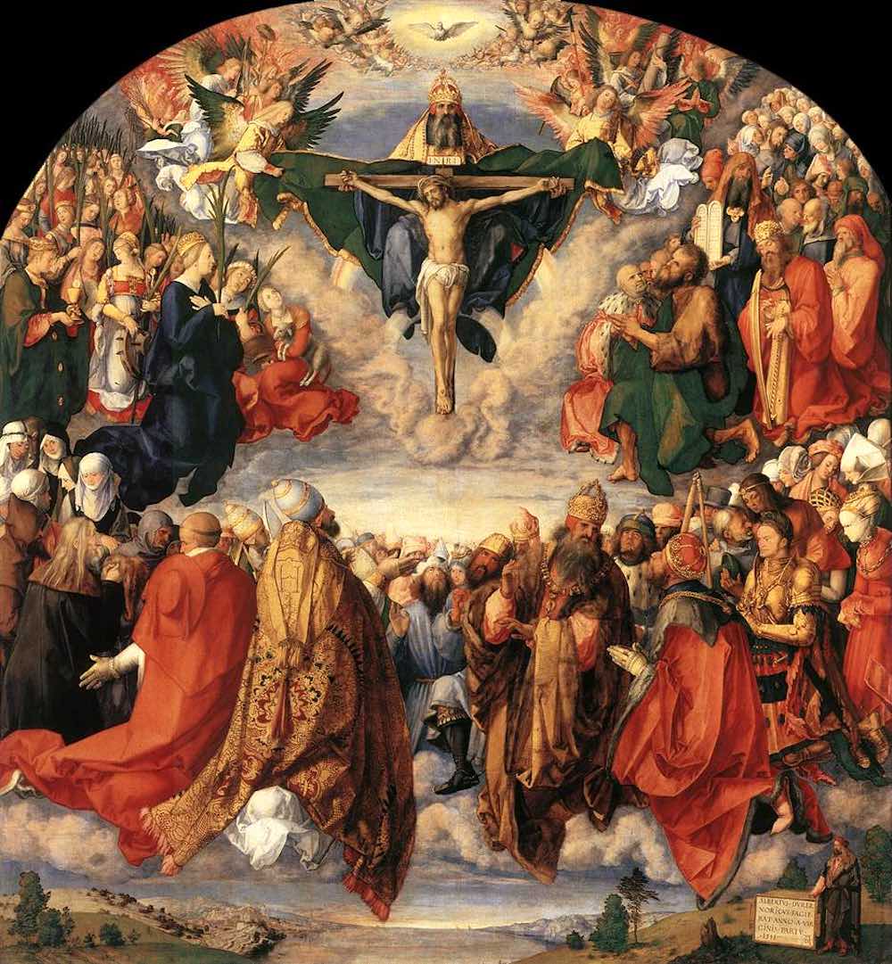 L'Adorazione della Santa Trinità di Albrecht Dürer