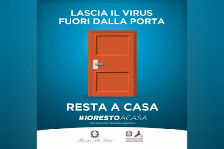 Io resto a casa, il decreto del Governo italiano per combattere l'epidemia