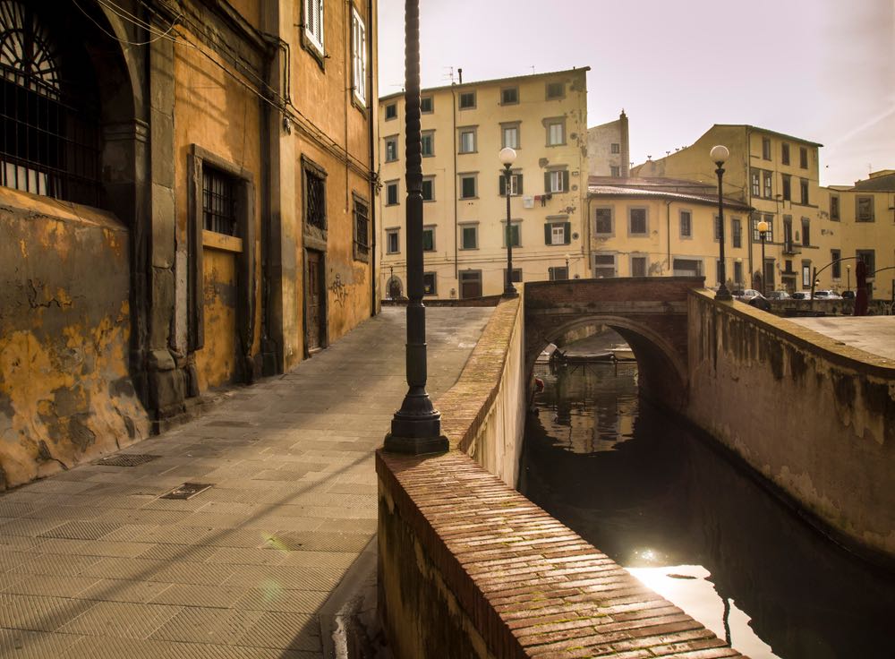 Canali nel quartiere La Venezia di Livorno
