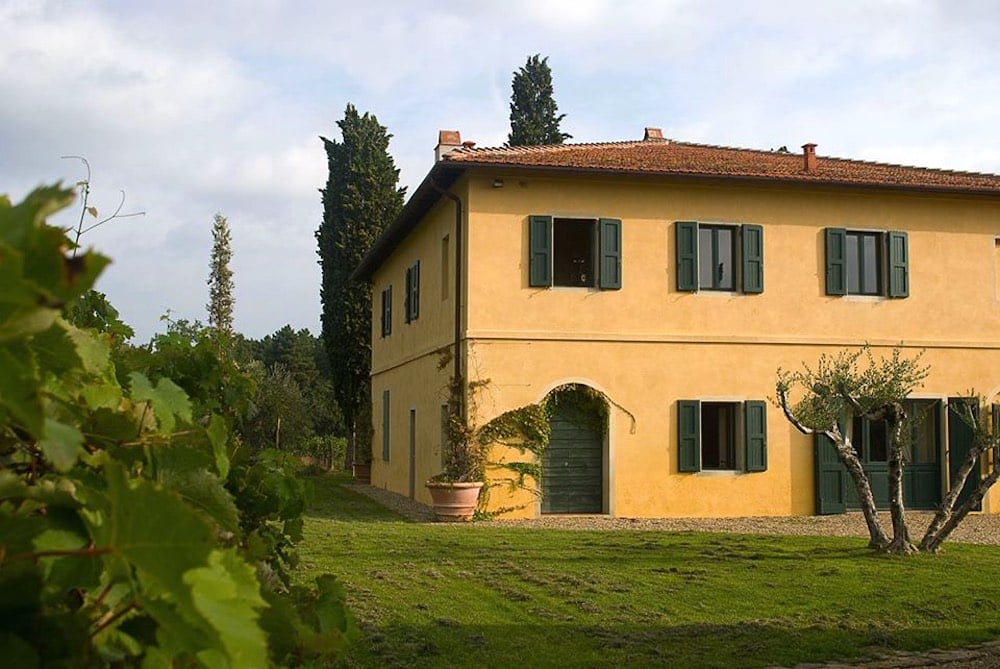 Una delle guesthouse della villa di Sting in Toscana