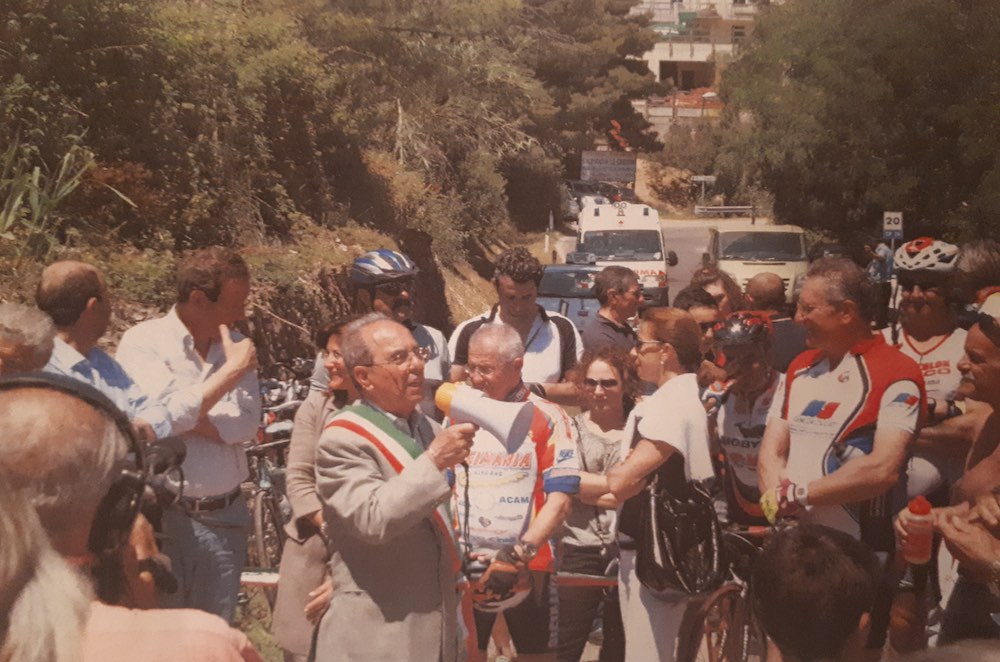 Inaugurazione delle Fonte Coppi all'Isola d'Elba