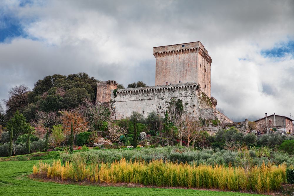 Castello di Sarteano, borgo in Toscana sul Monte Cetona