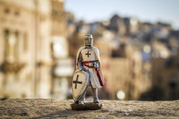 Miniatura di un Cavaliere di Malta