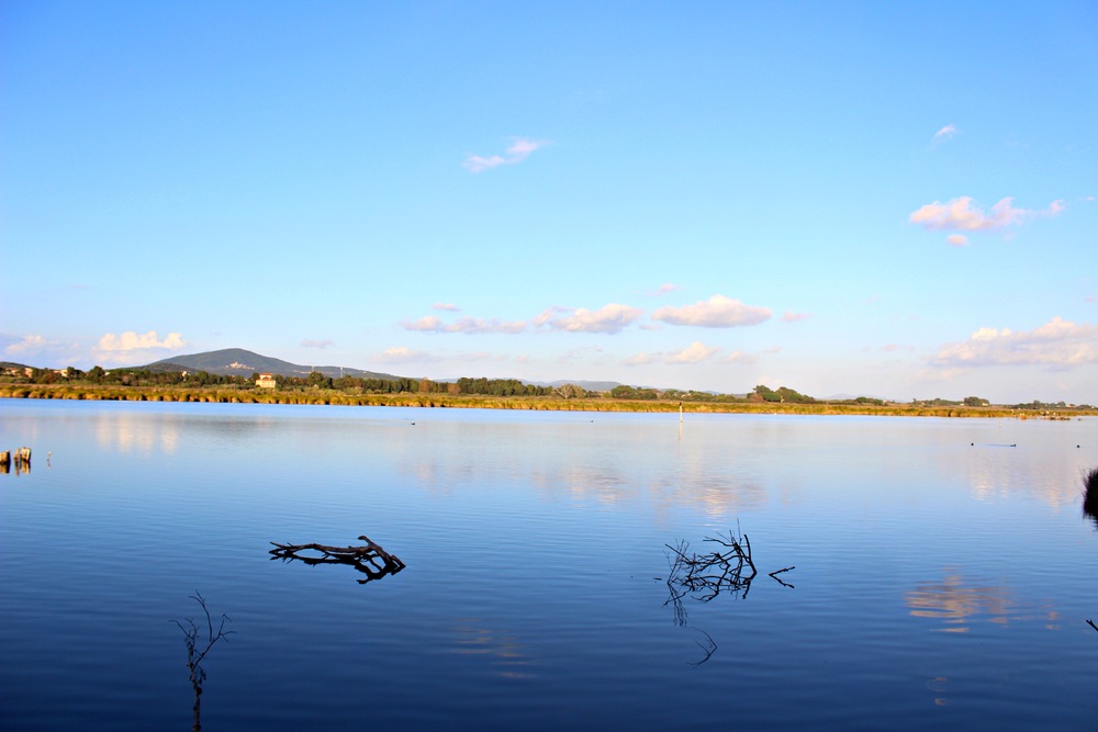 Il Lago di Burano è un'Oasi del WWF nella Maremma toscana