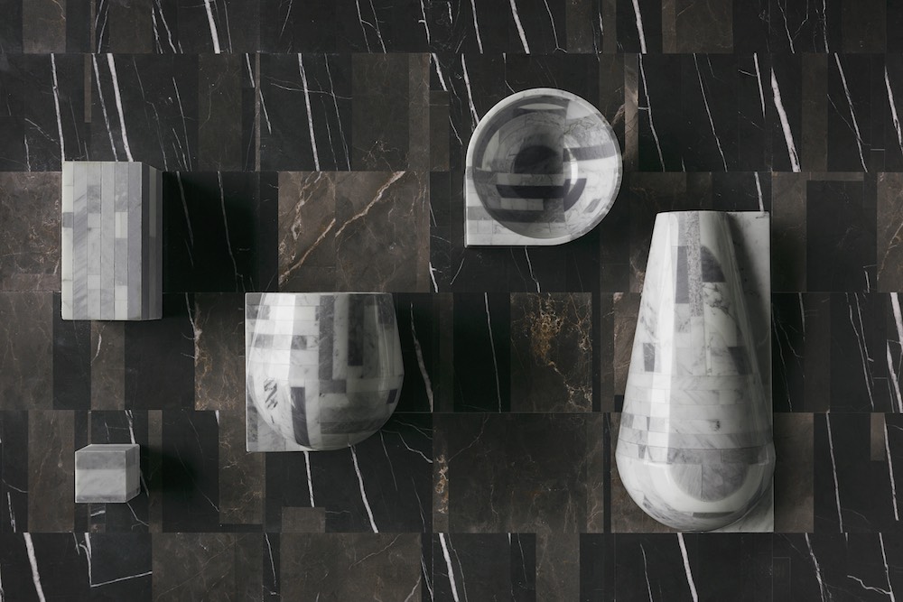 Oggetti di design in marmo realizzato con Stonethica