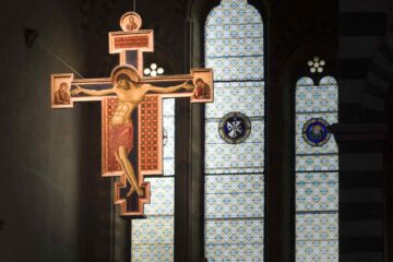 Crocifisso di Cimabue nella chiesa di San Domenico ad Arezzo