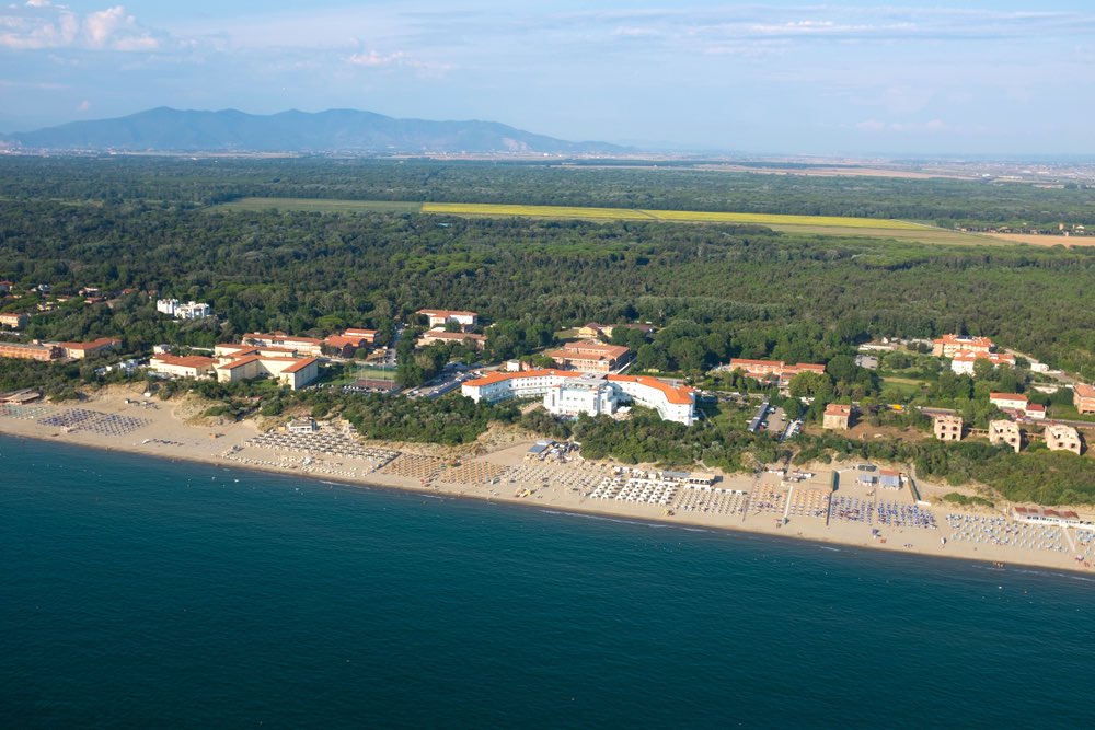 La costa toscana tra Marina di Pisa e Tirrenia