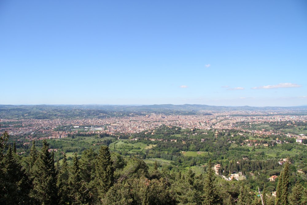 Vista di Firenze da Monte Ceceri