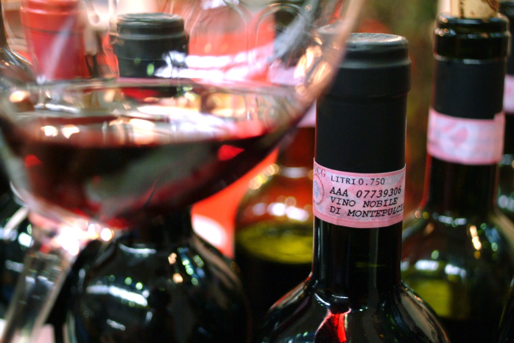 Il Nobile di Montepulciano è uno dei vini famosi della Toscana