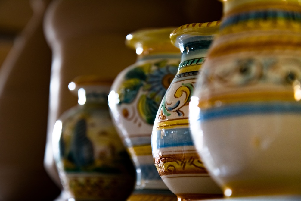 La ceramica è uno dei famosi prodotti tipici toscani