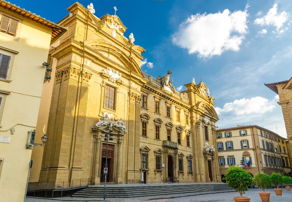 La sede della Fondazione Zeffirelli a Firenze si trova nel Vecchio Tribunale dietro Piazza della Signoria