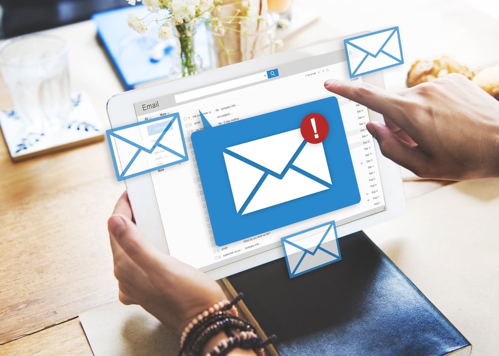 Immagine di mail che esprime il concetto di email marketing