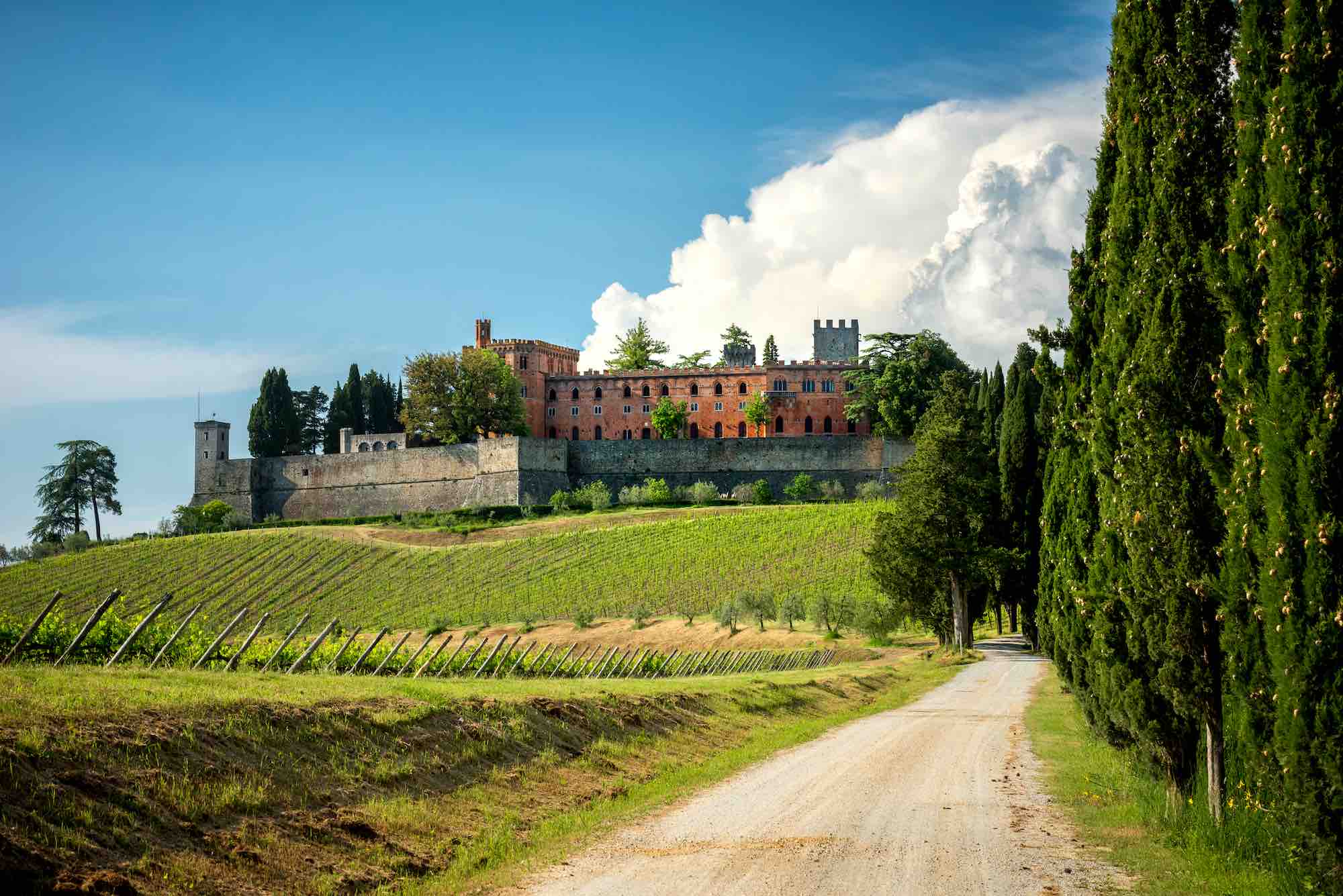 Il Castello di Brolio è una delle migliori cantine per degustazioni di vini nel Chianti Classico